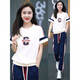 
PAGKAVIO International First-line Brand Sports Set Women's 2025 New Summer New Sports Set Two-Piece Set Outdoor Off-white [116 Bubble Feet][Gift Box Packaging] 2XL [121-135Jin[Jin equals 0.5 kg]]