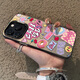 觉予甜甜圈英文苹果16手机壳14plus新款13miniiPhone15可爱11promax女12小众xr7网红8硅胶 【紫色】甜甜圈英文3893 iPhone 8