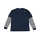 Converse25 Herbst Neuer Männer lässig rundes Hals-Sweatshirt Mode vielseitiger Pullover loser Top 10028407-A01 UCH888-695 XL