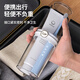 
Jinghuisic Travel tooth cup wash cup brush teeth mouthwash cup household portable couple style ins toothbrush box travel 1 gray