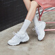 SKECHERS DAME SHOUS 25 Pandaschuhe Dicke Sohle erhöhte modische weiße Vaterschuhe Frauenschuhe weiße Schuhe 11979 11979-WSL Weiß 35.5