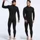 Shantou Lincun 2mm neoprene one-piece wetsuit surfing suit cold-proof diving swimsuit outdoor beach wetsuit MY056 Men's S