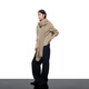 
ERDOS 25 early autumn worsted cashmere fashionable casual simple women's shawl scarf earth camel 200cmX100cm