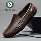 Woodpecker High-End [Shop] Herrenschuhe, Beanie-Schuhe, echte Leder-Herren 2025 NEUER AMMEIDABLICHES ATMAUSBEUTTIGKEIT
