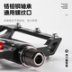 WestBiking three-pelin bicycle pedals aluminum alloy mountain bike universal bearing pedals road bicycle accessories black