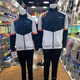 尤尼克斯（YONEX）羽毛球服男女款长袖外套150199 250199秋冬运动队服 男款150199-007黑色下单前咨询客 M