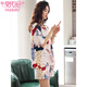 MODAL 2025 Summer New Pajama для женщин Лето-чистые хлопковые шорты с короткими рукавами хлопковые повседневные простые студенческие домашние одежды Z9855 M [рекомендуется 75-90Jin [Jin равняется 0,5 кг] Wear]