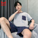 Catman Pajamas Pajamas Summer Shorts Shorts Traje 2025 Summer Fino Nuevo Estilo Niños Gran tamaño Hote Home Clothing Hde9928 L