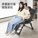 
Stable folding bed lunch break lounge chair can sit or lying office single nap bed simple accompanying bed portable marching chair