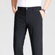 Jiumu Wang style men's summer thin casual suit pants middle-aged dad's solid color no-pressure pants micro-cone straight trousers 724 navy blue 29