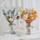 Bouquet de fleurs séchées d'Ucali laisse de vraies fleurs roseaux matériaux de bricolage de salon haut de gamme meublement aromathérapie