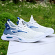 
Changxiang Huili Shoes Men's Shoes 2025 New Summer Breathable Hollow Thin Mesh Shoes Soft Sole Mesh Casual Running Sports Shoes FH-882-DD White and Black 42