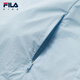 FILA Children's Sun Protection Clothing 2025 Autumn New Girls' Outdoor Sports Hooded Jacket Light Silicon Blue-LB 160