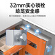 Philips PHILIPS Royal Safe 701 Series/48cm-88cm/Home Small Anti-theft 2024 New Safe High-end Commercial and Precious Document Safe High 48cm/Space Silver/76Kg/701 Series Fingerprint