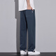 
Pierre cardin men's pants summer thin ice silk cool casual pants for boys hanging and crisp long trousers men straight sports pants 6625 light gray M [Recommended 90-110Jin [Jin equals 0.5 kg]]