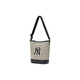 MLB New York Yankees Letters Large Logo Decorative Casual Academy Style Adjustable Shoulder Straps Canvas Water Pack Basic Package (Bag)