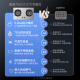 德意（DE&E）燃气灶 不锈钢 双眼灶具 5.2kW大火力 高热效率 全尺寸适配嵌入式灶具JZT-716G（天然气）