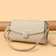 
Genuine leather women's bag 2025 new versatile armpit bag middle-aged mother bag crossbody bag fashionable cowhide women's shoulder bag light brown