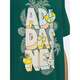 Adidas Camiseta de algodón de algodón de algodón de algodón de algodón de manga de verano de manga corto para hombres