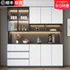 Original Original Dining Side Cabinet High Cabinet an der Wand moderne einfache Wohnzimmer Esszimmer Home Tee und Weinschrank Aufbewahrungsschrankstil 12240*40*220 SF Express Installation Doppeltür