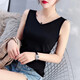 
Mo Xiasang sleeveless top new women's white small suspender vest with summer and fashionable T-shirt vest 3892 white L