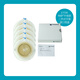 
Kanglebaoteshu 2833 two-piece orthotomy pocket chassis two-piece flat fistula base false anal stool bag base 5 17720 chassis + 5 13976 orthotomy pockets