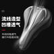ZKHE适用捷安特ATX610/620/660/770/777/810/830/860山地车硅胶坐垫套 皮革防水加厚硅胶全包捆绑灰