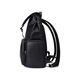 
BALLY Red Rice Stripe Cowhide Leather Textile Backpack Men's Black Black Basic Pack (Bake + Dust Bag)
