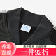 冠军（Champion）Champion冠军秋季新款刺绣logo开襟夹克单排扣时尚棒球服外套男款 深绿色 M 均码