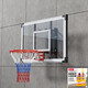 
Jiating wall-mounted basketball frame hand-cranked rebound training outdoor electric lift basketball circle indoor upgrade upgrade model hand-cranked (enlarged) PC rebound 13882cm
