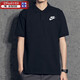 耐克（NIKE）POLO衫男 夏季新款官方舰店高尔夫运动休闲服透气半袖翻领短袖T恤 FN3895-010/黑色新款/正常尺码 M 170/88A