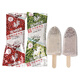Frijoles rojos brillantes (brillantes), paletas de frijoles mungos clásicos bebidas frías helado 92g/pieza frijoles mung 18 (1656g)