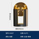 
Excellent Nordic simple postmodern light luxury desk lamp designer bedroom bedside lamp feel living room decorative glass creativity. Press Chocolate color S1049 model