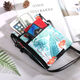 YIPIN*U Weiqiang Passport bag, neck halter, ID bag, change storage mobile phone bag, travel card bag, new printed style, sweet flamenco, all sizes