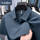 Goldlion Summer Seda de hielo sin trazas JacQuard Sichissors Neck Camisa de polo de manga corta Hombres de mediana edad de mediana edad Camiseta fresca Cool Men Top White 15123 L 50 Peso recomendado 125-145 Jin [Jin iguala 0.5 kg]