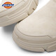 Dickies Botas de Nieve para Mujer Botas de Mujer Botas Cortas Gruesas de Terciopelo de Invierno Zapatos de algodón cálidos Botas Beige 37