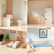 Nouveau style nordique nordique Ins Play House Villa Children's House Toy House Castle DIY Gift Child Gift Chic House