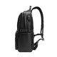 OULUNCHI (OULUNCHI) [2025 new style] Backpack for men's cowhide backpack gift casual travel bag fashionable computer school bag gift black [can accommodate 15.6-inch computer] 31*12*44CM