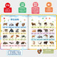 Frühschulbildung von Kindern 03-6 Anklage chinesischer und englischer E-Books zum Lesen und Lesen von Lernmaschine Baby Pinyin Hörbücher, Grundschule Übergang Chinesisch, Mathematik und Englischlesen-Lademodell