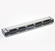 Tombo Japan Tongbao 6624p Pure Tone harmonica Harmonic polyphonique à 24 trous pour débutants 6624p Silver Metal Lattice Model Notes Ton