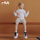 Fila Fila Crocolate Kinderschuhe Kinder Boa Knob Sneakers 2025 Herbst Neuer Männer und Frauen Basketballschuhe Legende Blau/Milch Weiß-Ng 32 Innere Länge 20,0 cm