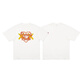 Lee Kids Japanese Retro English Letters Cartoon Imprimé T-shirt en bambou à manches courtes courts à manches courtes 3890 noir S