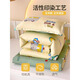 Hongdou Home Textile Cotton Children's Kindergarten Three-Piece Quilt Cover Couverture de courtepointe Matelas complet Ensemble complet Un ensemble complet pour Baby Nap Special Automobile Park [Fitness Soft and Confortation] Fiche de lit pour enfants COUVERTURE DE COURCHE À TROISIÈME 120X150CM