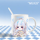 Honneur des rois Xi Shi Gongsun Li Yu Ji Ji Xiaoman Q Version Fan Coffee Cup Milk Cup Ceramic Cup Cup XR2677 Yunying-Baibiao Mug exquis [tasses]