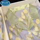 Palando 2025 Nuevo pijama para mujeres para el verano delgada seda de seda de seda de manga corta Ins Ropa para el hogar de verano de verano para el exterior. SDX#9905 Crayon Shin-shikong Shorts Shorts de manga corta M Recomendado 75-95Jin [Jin equivale a 0.5 kg]