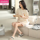 MODAL 2025 Nouveau pyjamas pour femmes, shorts en coton pur d'été, style printemps et automne, style d'été et d'été, peut être porté à l'extérieur de la maison de vêtements à la maison zh-9885 # shorts M (80-100jin [Jin est égal à 0,5 kg]))