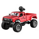 BURJUMAN remote control pickup truck climbing car rc remote control off-road pickup truck can camera four-wheel drive climbing off-road vehicle children's electric vehicle [camera model] red [hollow wheel] 480P real-time picture Luxury four-electric [approximately 120 minutes to use]