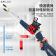 Yunya escopeta pistola de juguete para niños de doble barril S686 SHOTEM TOMBA Soft Bullet Toys Regalo de cumpleaños 97 cm S686 [Azul y Blanco] Cumpleaños Día de Año Nuevo Regalo