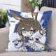 Cute Pagoda Ark Pillow, 6th Anniversary Rosen Linkage Chongyue Amia Doll Pillow Birthday Gift D1049 Chongyue Q 45*45 cm + double-sided pattern + pillow core