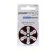 PowerOne Audite Aid Bouton Battery P10 P13 P312 P675 P312 (6 pilules)